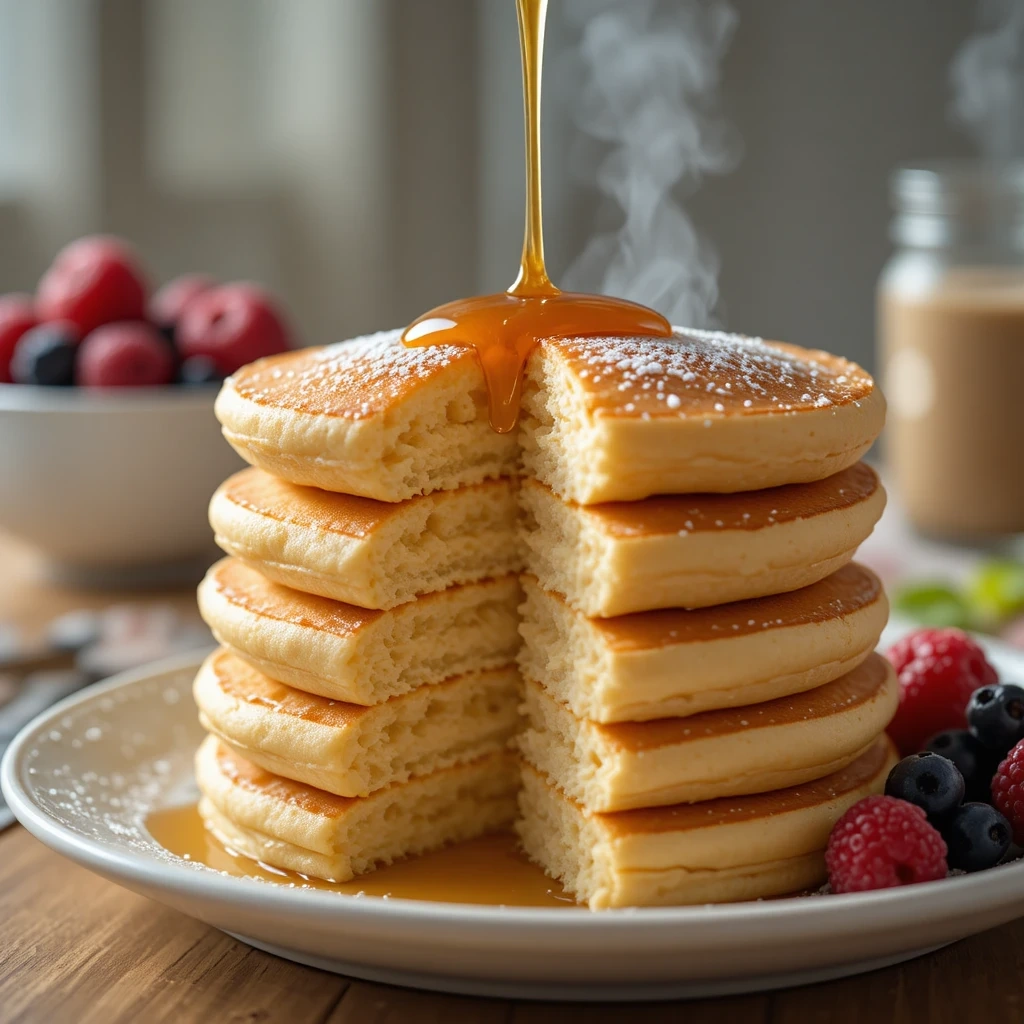 Fluffy Buttermilk Pancakes