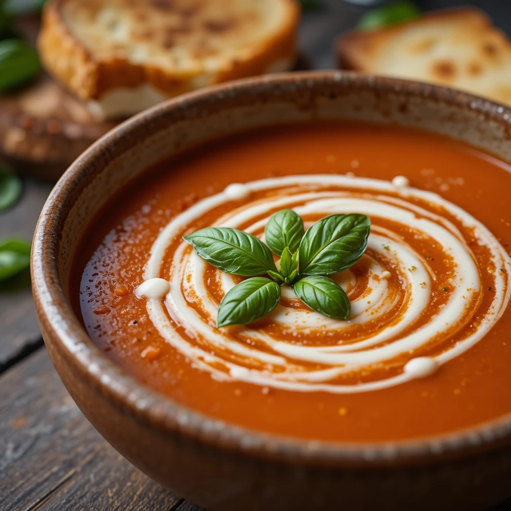 Fresh Tomato Basil Soup