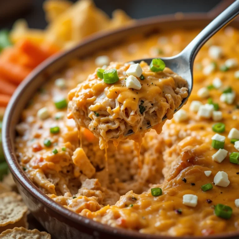 Healthy Buffalo Chicken Dip