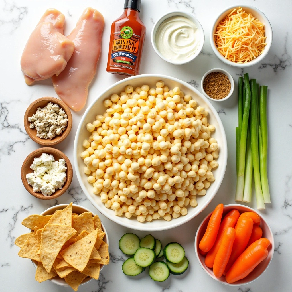 Healthy Buffalo Chicken Dip