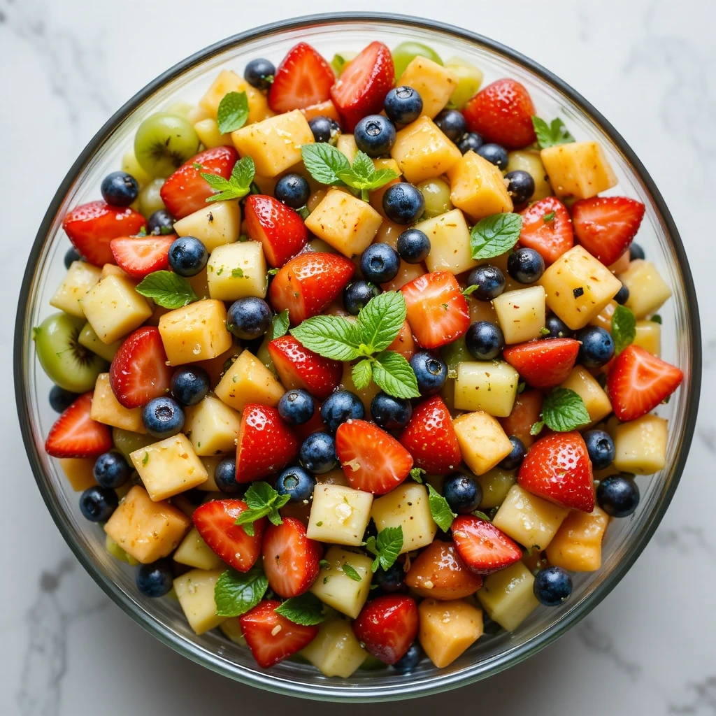 Honey Lime Fruit Salad