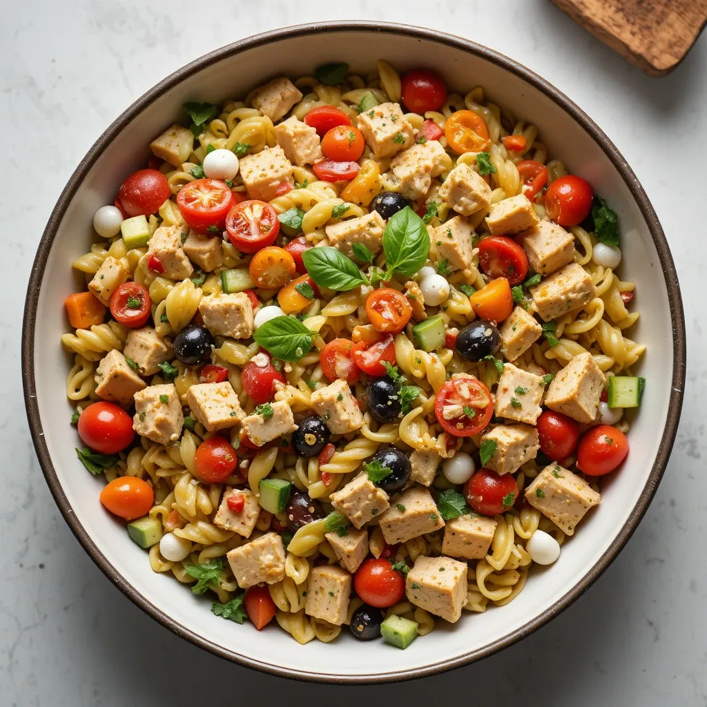 Italian Protein Pasta Salad