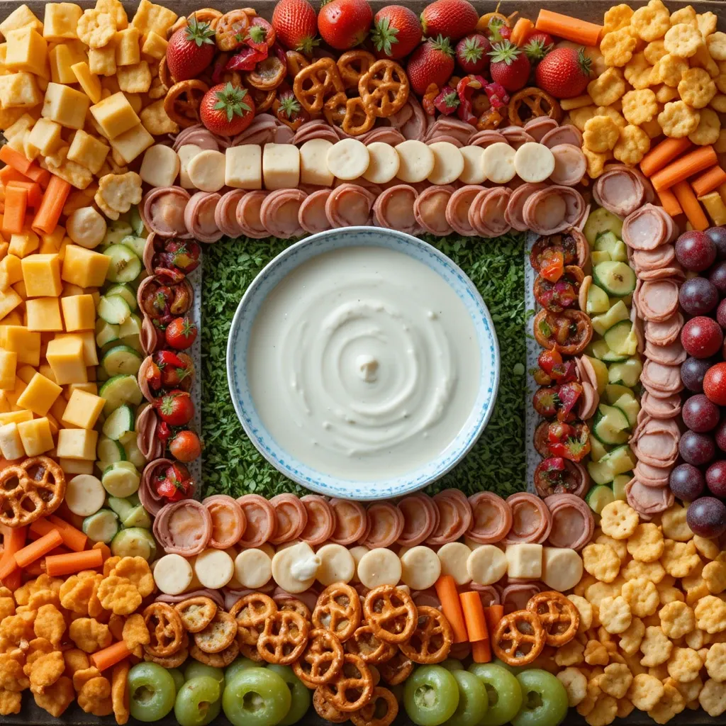 Super Bowl Charcuterie Board Ideas