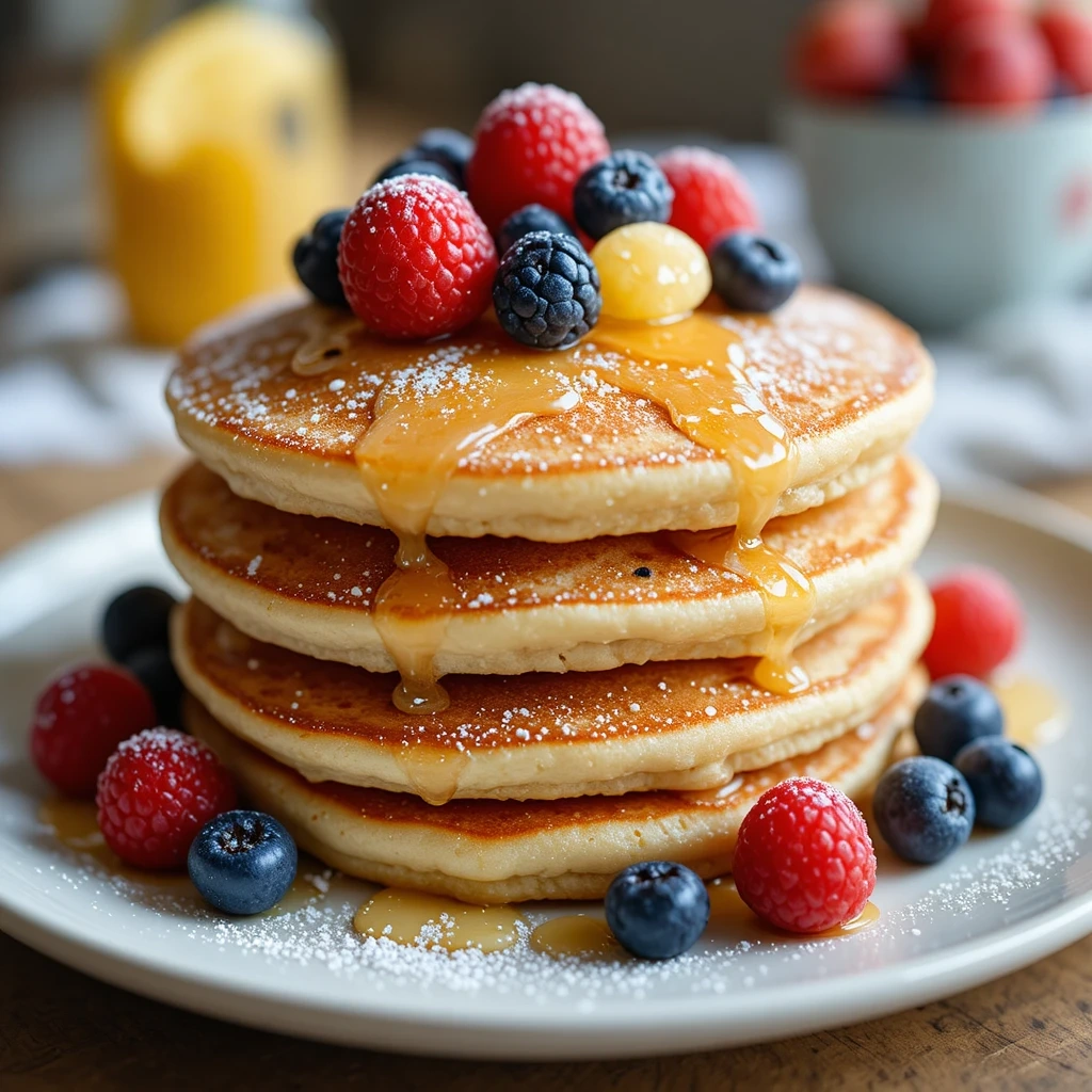 Lemon Ricotta Pancakes