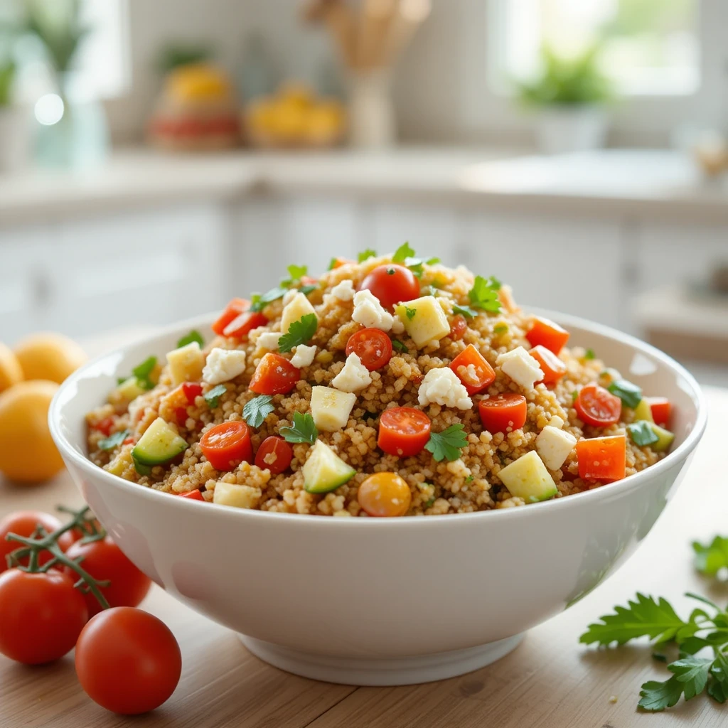 Mediterranean Quinoa Salad