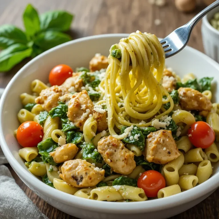 Pesto Chicken Pasta