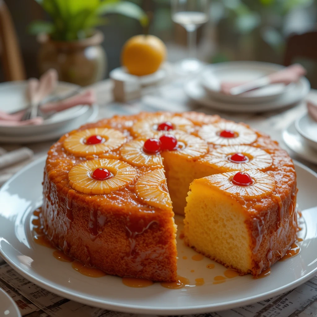 Pineapple Upside-Down Cake