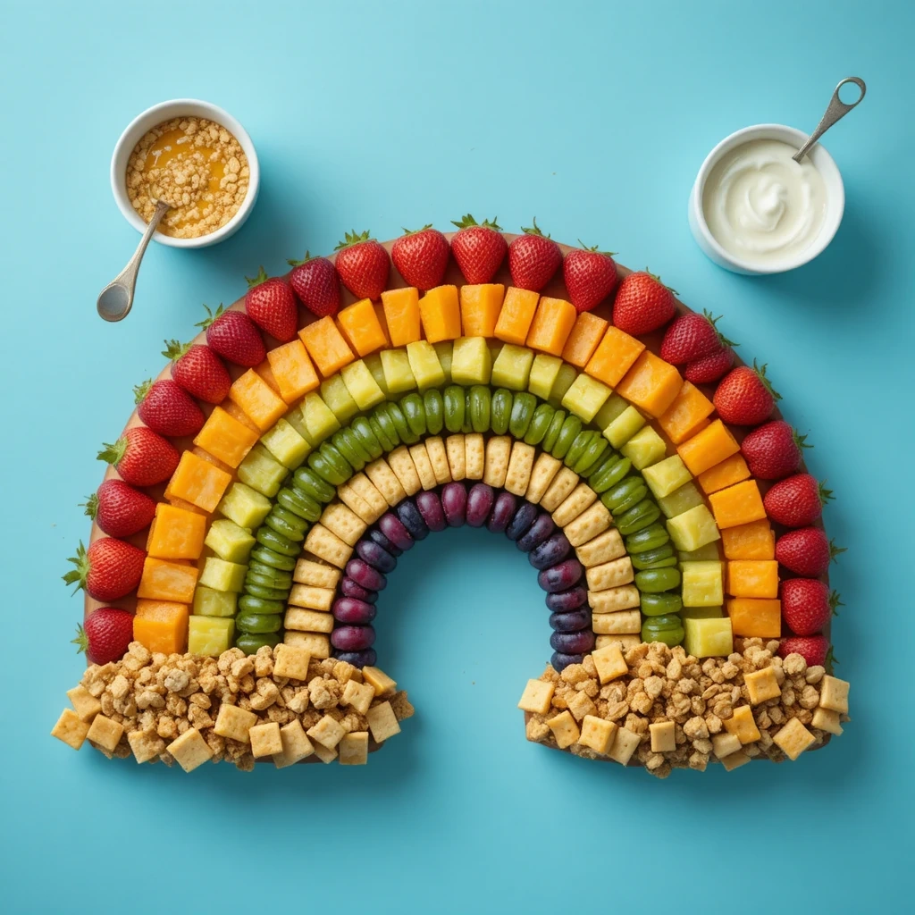 Rainbow Fruit Spring Board