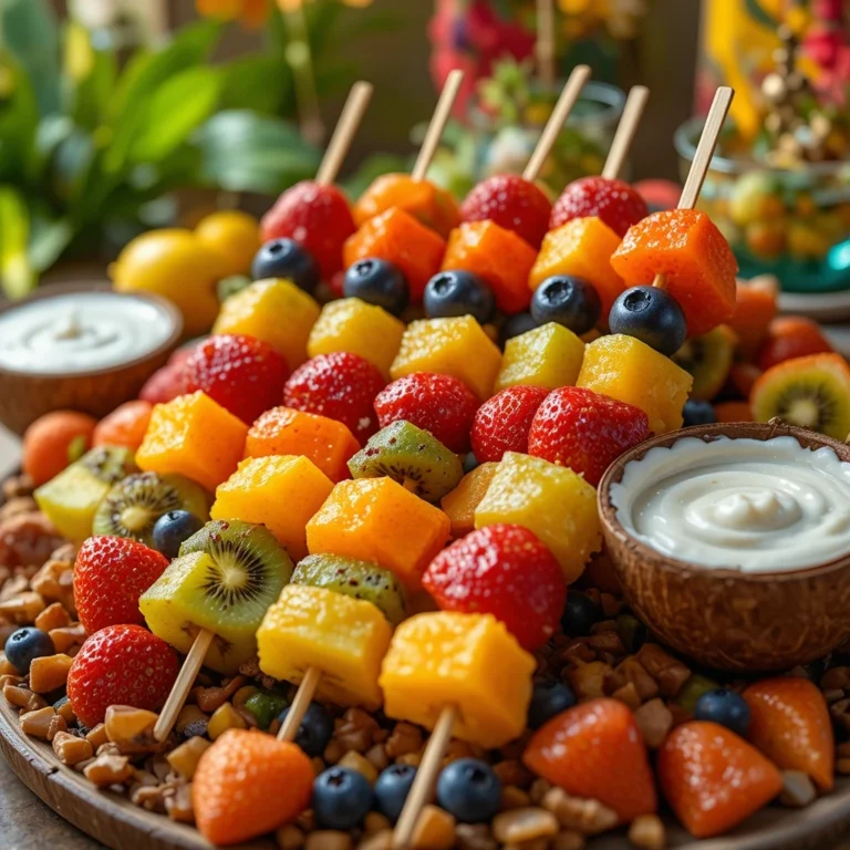 Luau Party Food