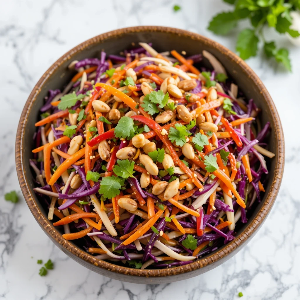 Refreshing Thai Cabbage Slaw