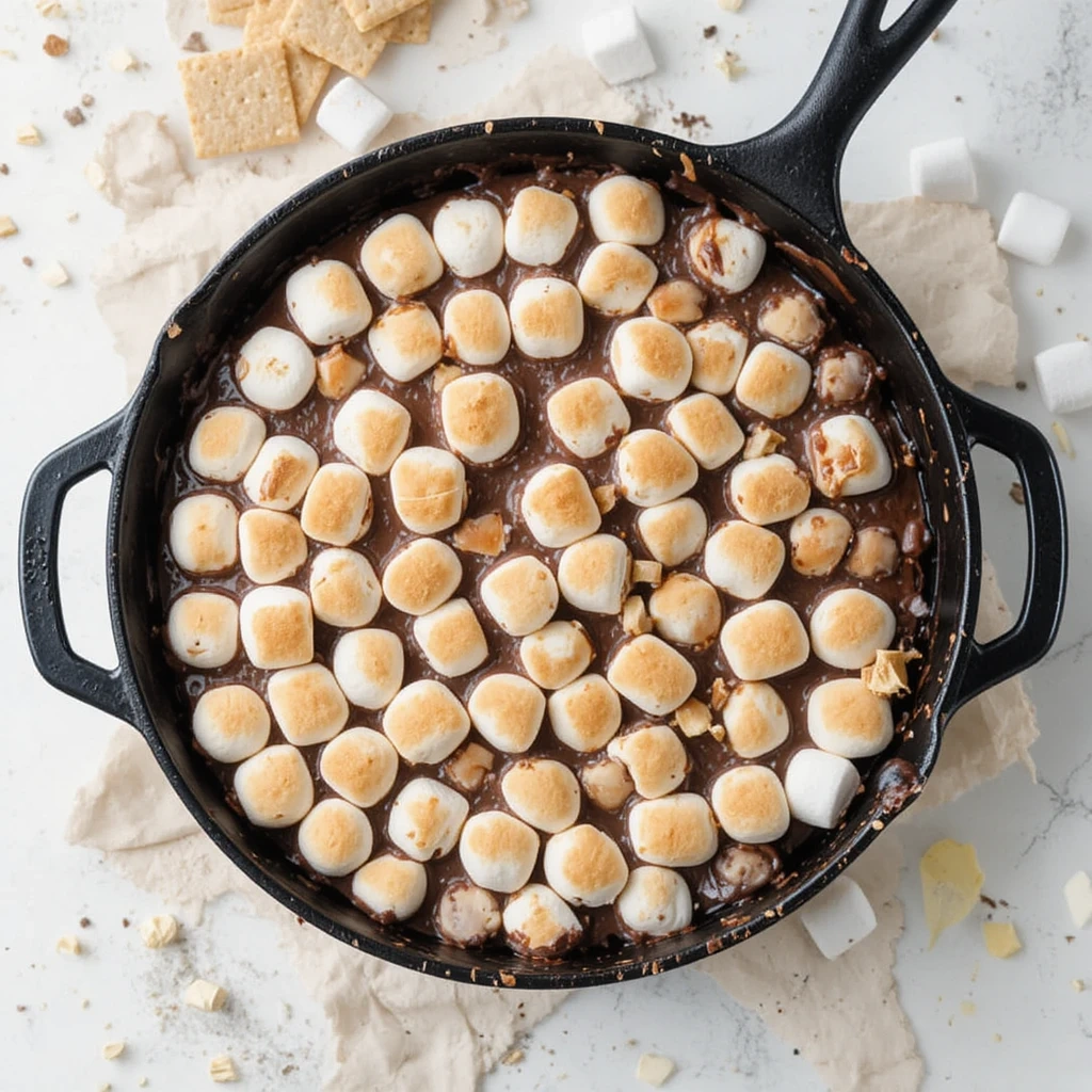 Skillet S'mores Dip