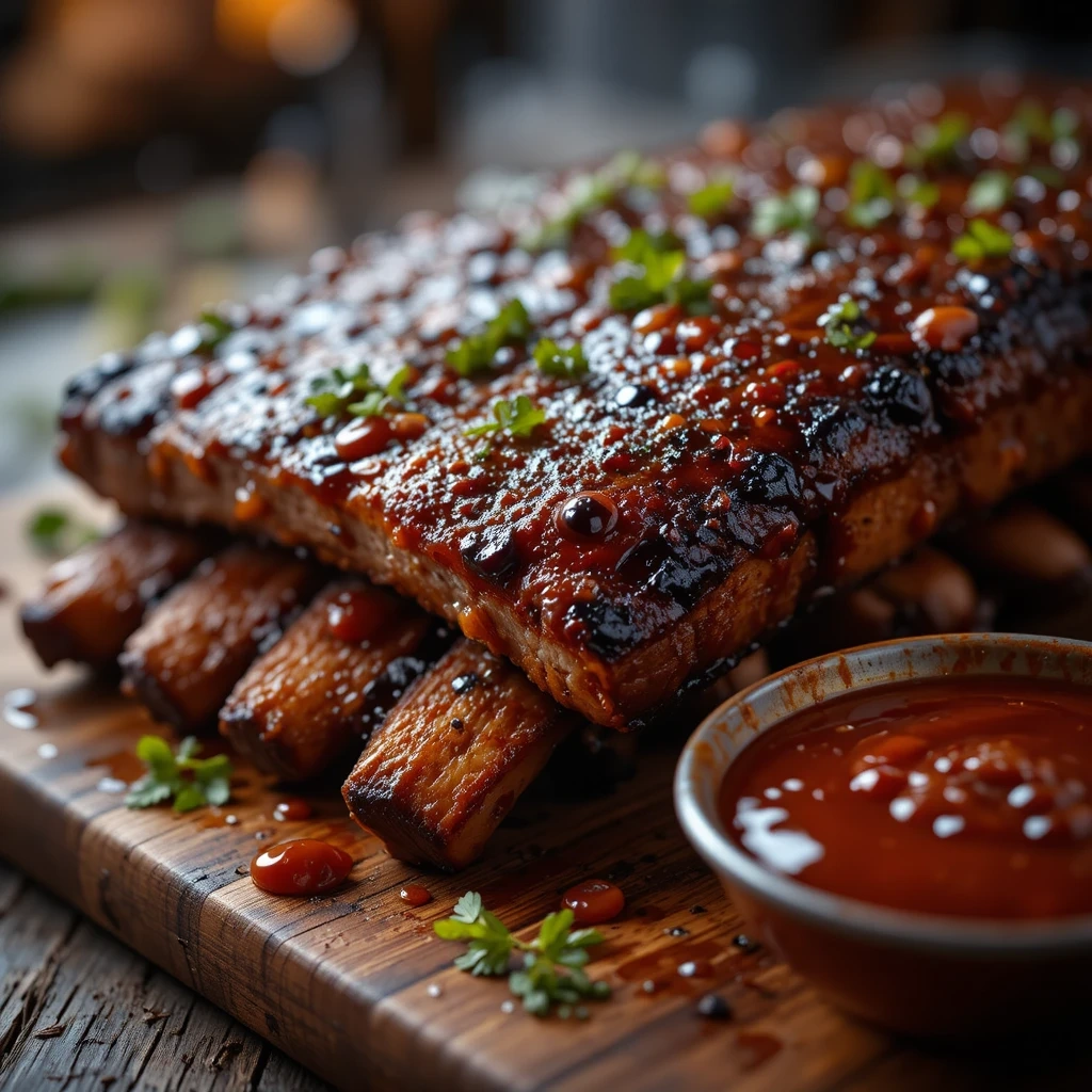 Smoky Grilled Baby Back Ribs