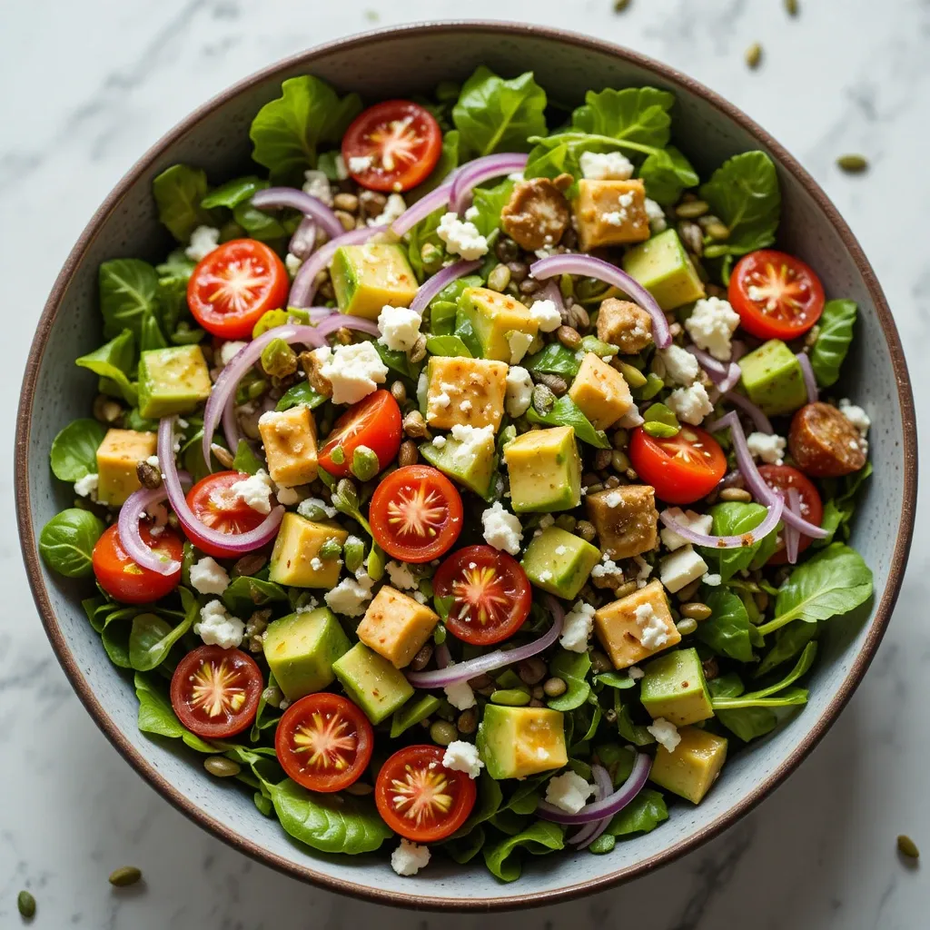 Spring Mix Salad Recipe