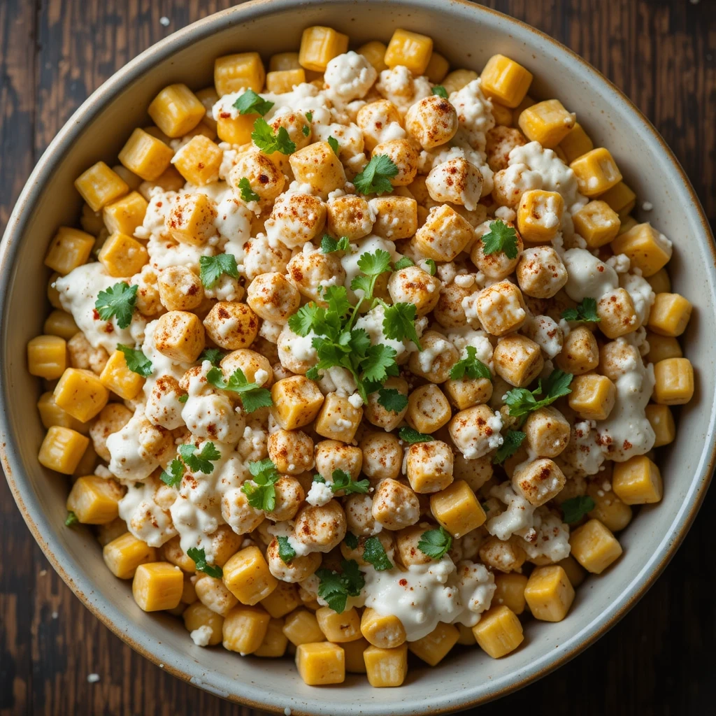 Street-Style Elote Corn Salad