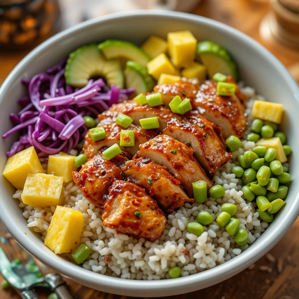 Teriyaki Chicken Rice Bowls