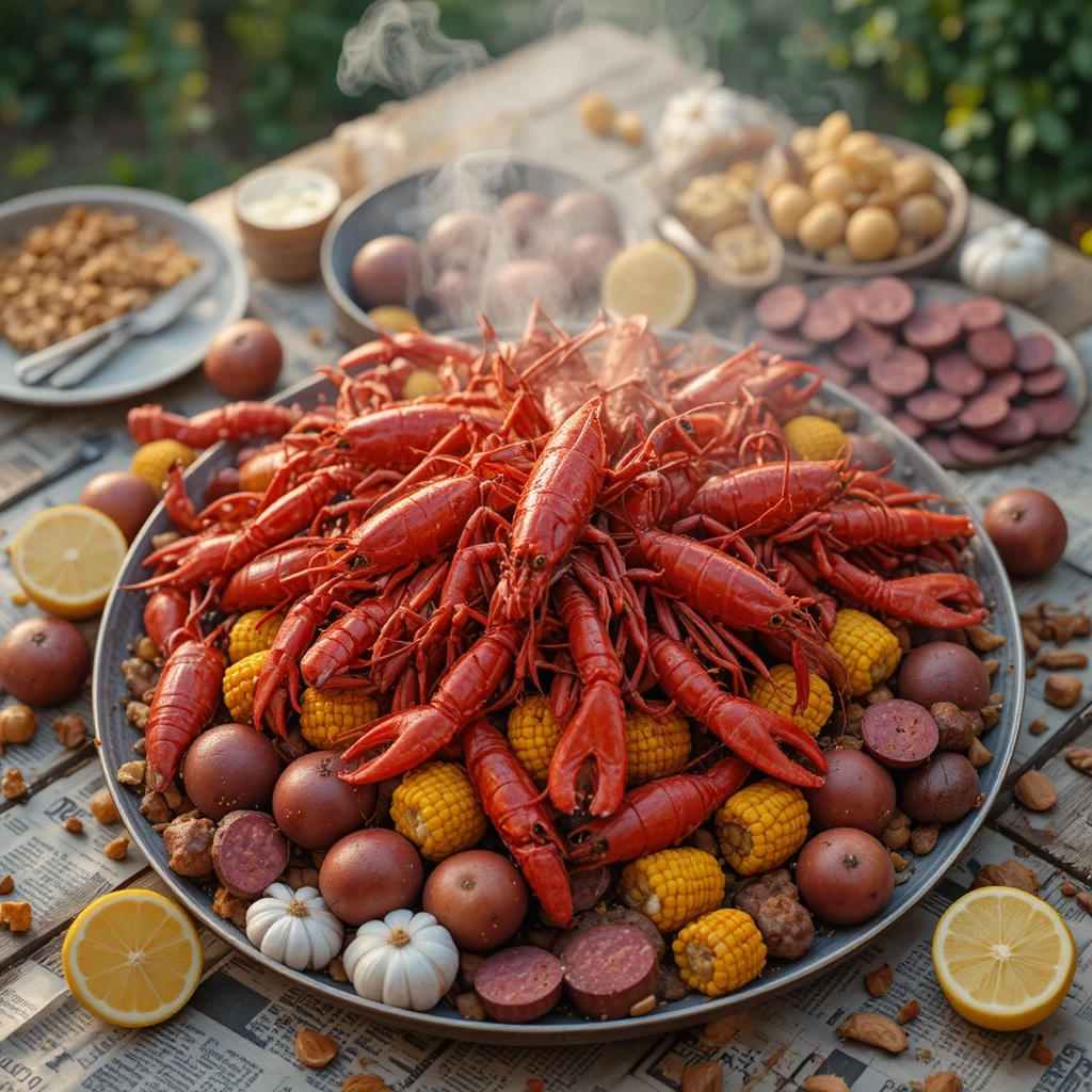 The Classic Cajun Crawfish Boil 
