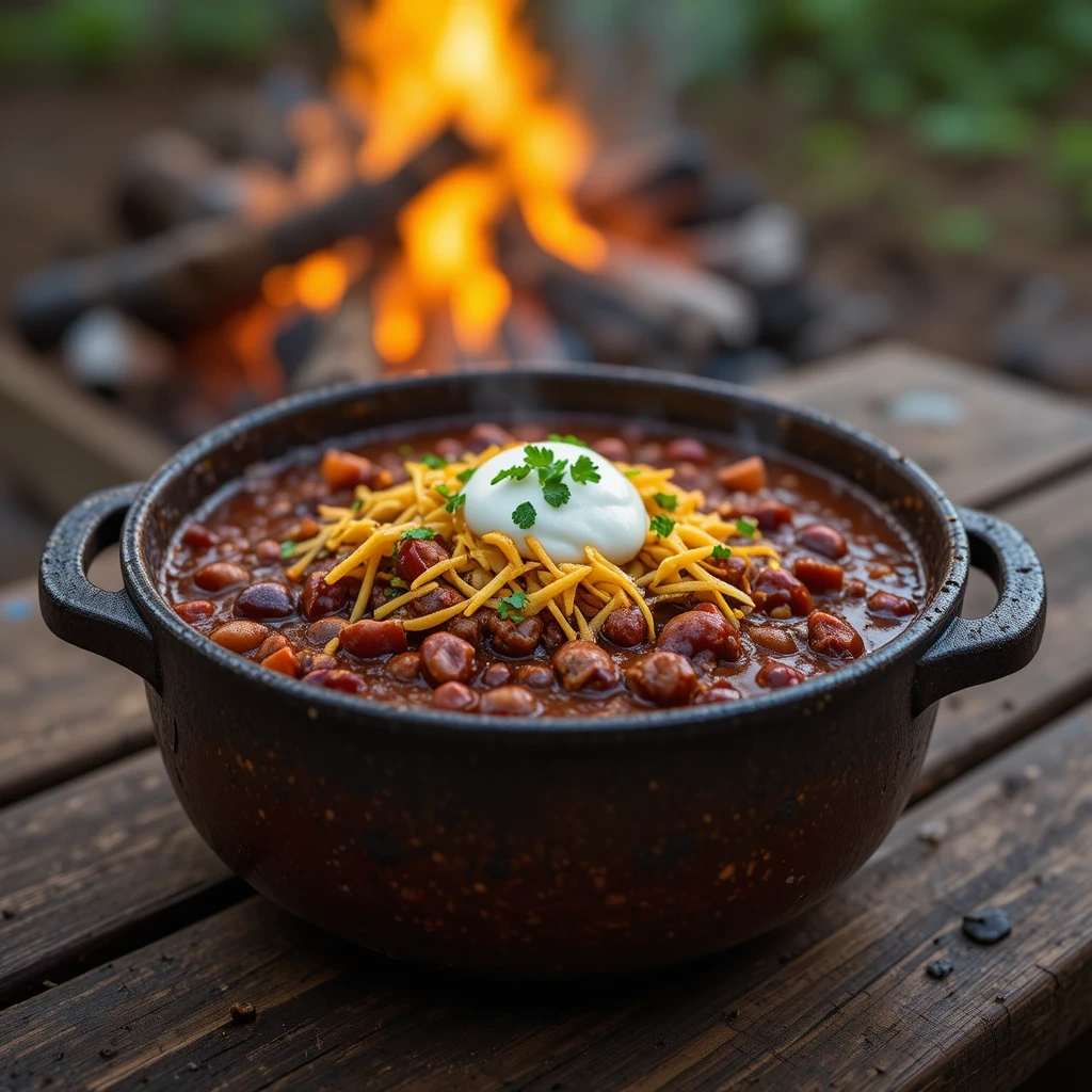 easy Campfire Chili