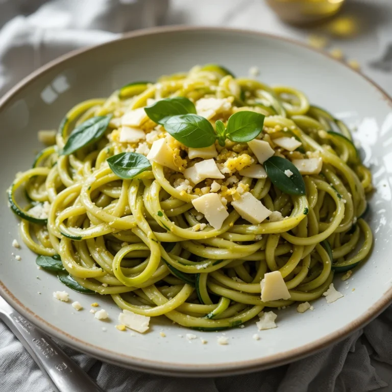zucchini pasta